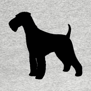 Airedale Terrier Dog Breed Silhouette T-Shirt